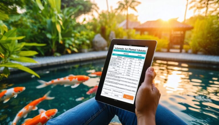 Ultimate Koi Pond Volume Calculator: Your Essential Tool for Perfect Pond Planning